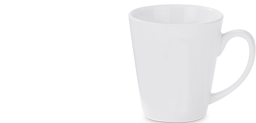 Latte Keramiktasse klein  inkl. Druck